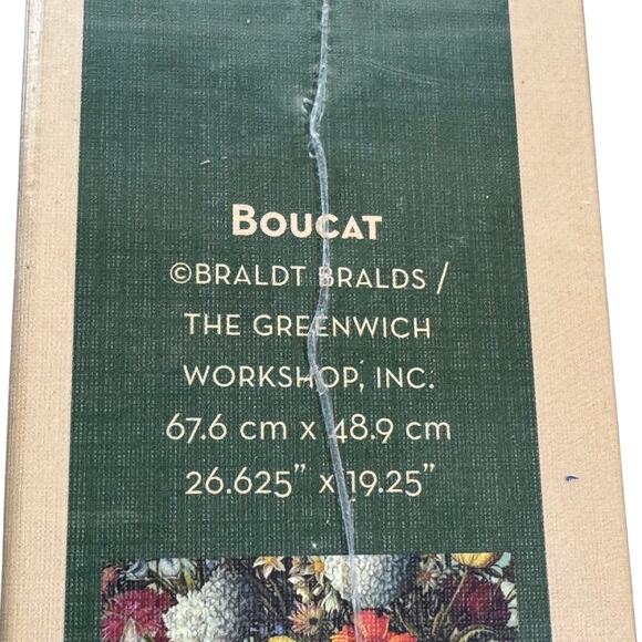 Cobble Hill Boucat 1000 Piece Jigsaw Puzzle By The Greenwich Workshop  26 x 19in - Picture 8 of 9